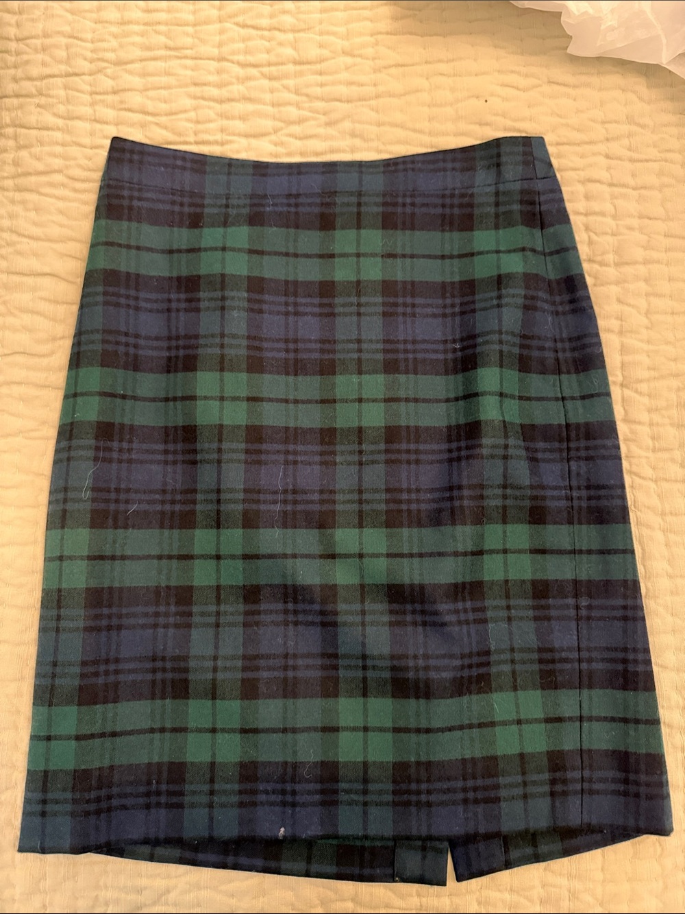 J. Crew Watch Plaid Pencil Skirt